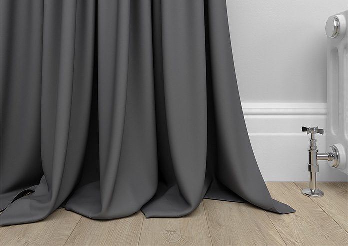 Medina, Dark Charcoal - Made to Measure Curtains - Image 6